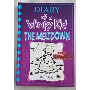 Diary of a Wimpy Kid The Meltdown by Jeff Kinney, Hardcover - VERY GOOD